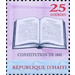 Constitution, 200th anniv. - Caribbean / Haiti 2001 - 25