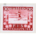 cross-country skiing  - Austria / I. Republic of Austria 1933 - 30 Groschen