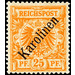 Crown/eagle with overprint - Micronesia / Caroline Islands 1899 - 25