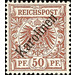 Crown/eagle with overprint - Micronesia / Caroline Islands 1899 - 50