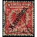 Crown/eagle with overprint - Micronesia / Caroline Islands 1900 - 10