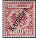 Crown/eagle with overprint - Micronesia / Caroline Islands 1900 - 10