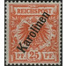 Crown/eagle with overprint - Micronesia / Caroline Islands 1900 - 25