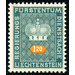 Crown with numeral  - Liechtenstein 1950 - 120 Rappen