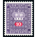 Crown with numeral  - Liechtenstein 1968 - 10 Rappen