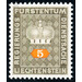 Crown with numeral  - Liechtenstein 1968 - 5 Rappen