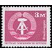 Daurbriefmarken series Construction in the GDR  - Germany / German Democratic Republic 1981 - 300 Pfennig