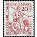 day of the stamp - Germany / German Democratic Republic 1956 - 20 Pfennig