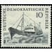 deep-sea fishing  - Germany / German Democratic Republic 1961 - 10 Pfennig