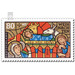 Definitive Series &quot;Christmas&quot; - Church window (The birth of Jesus Christ), self-adhesive - Germany / Federal Republic of Germany 2019 - 80 Euro Cent