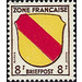 Definitive series: Coat of arms of the countries of the French zone and German poets  - Germany / Western occupation zones / General 1946 - 8 Pfennig