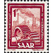 Definitive series: Images from industry, trade and agriculture - Germany / Saarland 1949 - 1 Franc