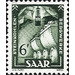 Definitive series: Images from industry, trade and agriculture - Germany / Saarland 1951 - 600 Pfennig