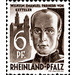 Definitive series: Personalities and views from Rhineland-Palatinate  - Germany / Western occupation zones / Rheinland-Pfalz 1948 - 6 Pfennig