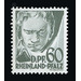Definitive series: Personalities and views from Rhineland-Palatinate  - Germany / Western occupation zones / Rheinland-Pfalz 1948 - 60 Pfennig