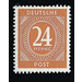 Definitive stamp series Allied cast - joint edition  - Germany / Western occupation zones / American zone 1946 - 24 Pfennig