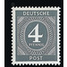 Definitive stamp series Allied cast - joint edition  - Germany / Western occupation zones / American zone 1946 - 4 Pfennig