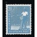 Definitive stamp series Allied cast - joint edition  - Germany / Western occupation zones / American zone 1947 - 20 Pfennig