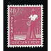 Definitive stamp series Allied cast - joint edition  - Germany / Western occupation zones / American zone 1947 - 40 Pfennig