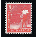 Definitive stamp series Allied cast - joint edition  - Germany / Western occupation zones / American zone 1947 - 8 Pfennig