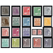 Definitive stamp series Allied cast - joint edition  - Germany / Western occupation zones / American zone 1947 Set