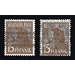 Definitive stamp series Allied cast - joint edition  - Germany / Western occupation zones / American zone 1948 - 15 Pfennig