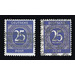 Definitive stamp series Allied cast - joint edition  - Germany / Western occupation zones / American zone 1948 - 25 Pfennig