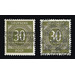 Definitive stamp series Allied cast - joint edition  - Germany / Western occupation zones / American zone 1948 - 30 Pfennig
