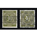 Definitive stamp series Allied cast - joint edition  - Germany / Western occupation zones / American zone 1948 - 30 Pfennig