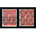 Definitive stamp series Allied cast - joint edition  - Germany / Western occupation zones / American zone 1948 - 45 Pfennig