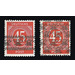 Definitive stamp series Allied cast - joint edition  - Germany / Western occupation zones / American zone 1948 - 45 Pfennig