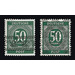 Definitive stamp series Allied cast - joint edition  - Germany / Western occupation zones / American zone 1948 - 50 Pfennig