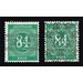 Definitive stamp series Allied cast - joint edition  - Germany / Western occupation zones / American zone 1948 - 84 Pfennig