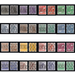 Definitive stamp series Allied cast - joint edition  - Germany / Western occupation zones / American zone 1948 Set