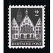 Definitive stamp series: Buildings, 1948 (Bizone)  - Germany / Western occupation zones / American zone 1948 - 2 Pfennig