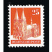 Definitive stamp series: Buildings, 1948 (Bizone)  - Germany / Western occupation zones / American zone 1948 - 25 Pfennig