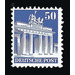 Definitive stamp series: Buildings, 1948 (Bizone)  - Germany / Western occupation zones / American zone 1948 - 50 Pfennig