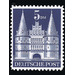 Definitive stamp series: Buildings, 1948 (Bizone)  - Germany / Western occupation zones / American zone 1948 - 500 Pfennig