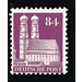 Definitive stamp series: Buildings, 1948 (Bizone)  - Germany / Western occupation zones / American zone 1948 - 84 Pfennig