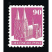 Definitive stamp series: Buildings, 1948 (Bizone)  - Germany / Western occupation zones / American zone 1948 - 90 Pfennig