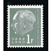 Definitive stamp series Federal President Heuss  - Germany / Saarland 1957 - 1 franc