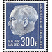 Definitive stamp series Federal President Heuss  - Germany / Saarland 1957 - 30,000 Pfennig