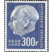 Definitive stamp series Federal President Heuss  - Germany / Saarland 1957 - 30,000 Pfennig