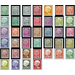 Definitive stamp series Federal President Heuss - Germany / Saarland Series