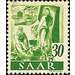 Definitive stamp series Saar - Germany / Saarland 1947 - 30 Pfennig