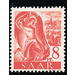 Definitive stamp series Saar - Germany / Saarland 1947 - 8 Pfennig