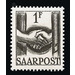 Definitive stamp series Saar  - Germany / Saarland 1948 - 1 franc