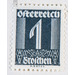 digits  - Austria / I. Republic of Austria 1925 - 1 Groschen