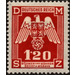 Eagle with shield of Bohemia, Empire badge - Germany / Old German States / Bohemia and Moravia 1943 - 1.20