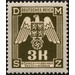 Eagle with shield of Bohemia, Empire badge - Germany / Old German States / Bohemia and Moravia 1943 - 3